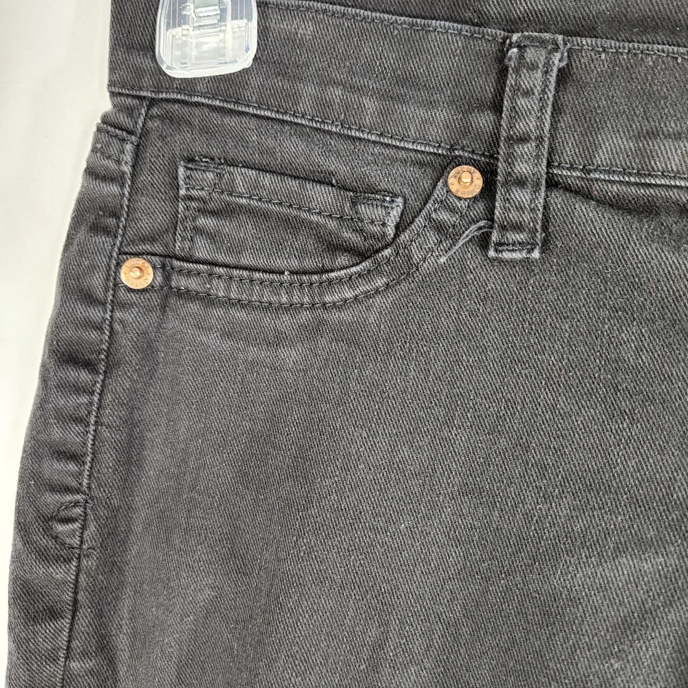 Lucky Brand Black Cotton Capri Jeans Size 25 / 0